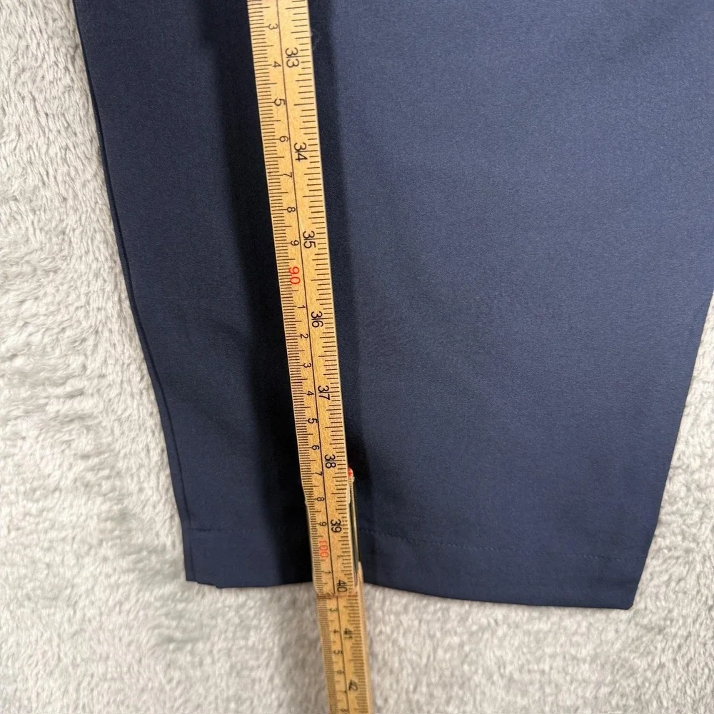 Fabletics The Only Pant Mens 35x32 Navy Blue Chino Stretch‎ Water Resistant NWT